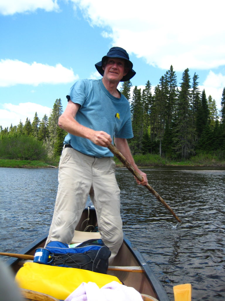 Allagash River: Brownie paddling on member trip