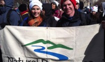Todd and Emmie at Forward on Climate Rally