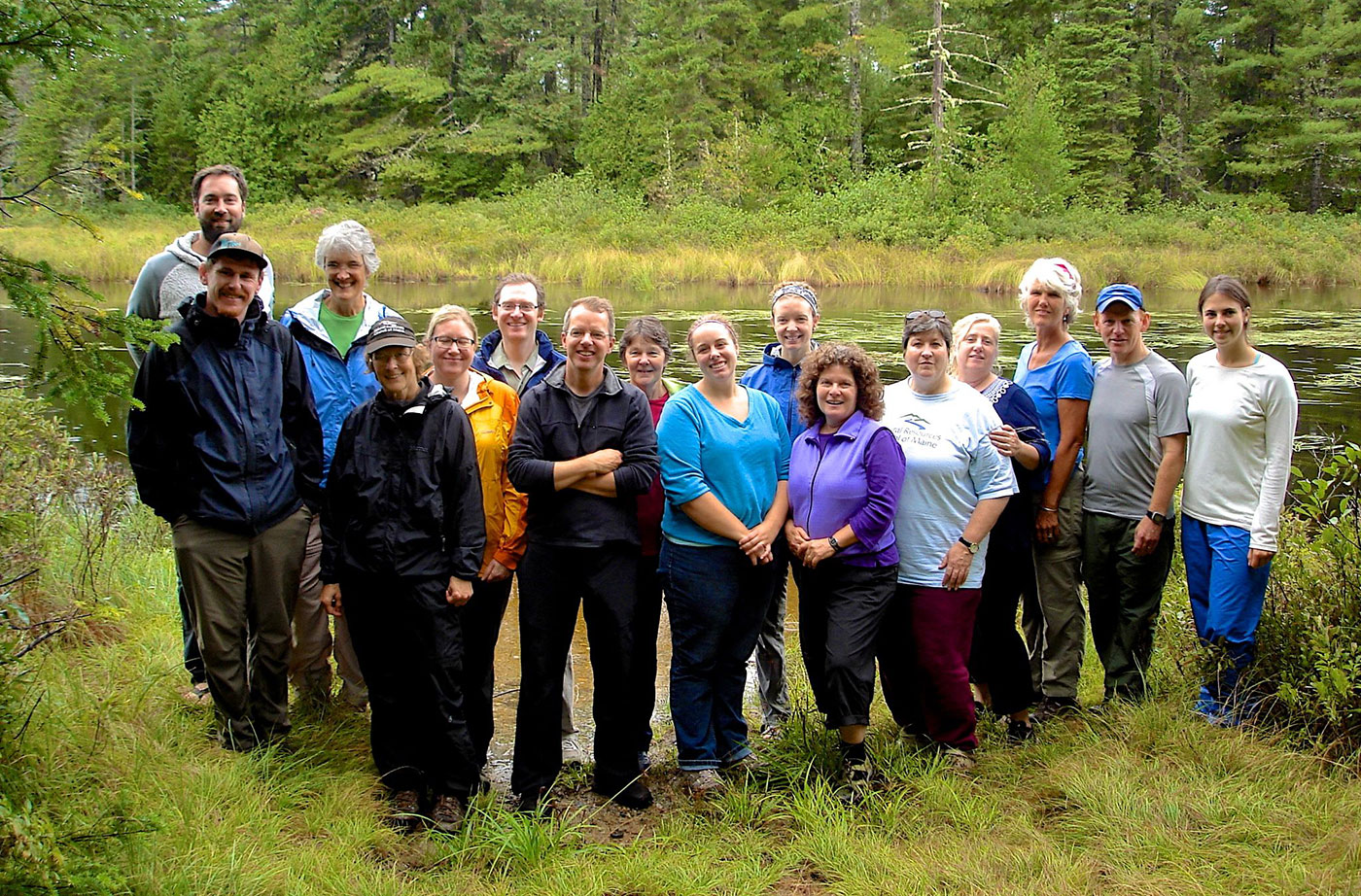 NRCM staff at Sandbank