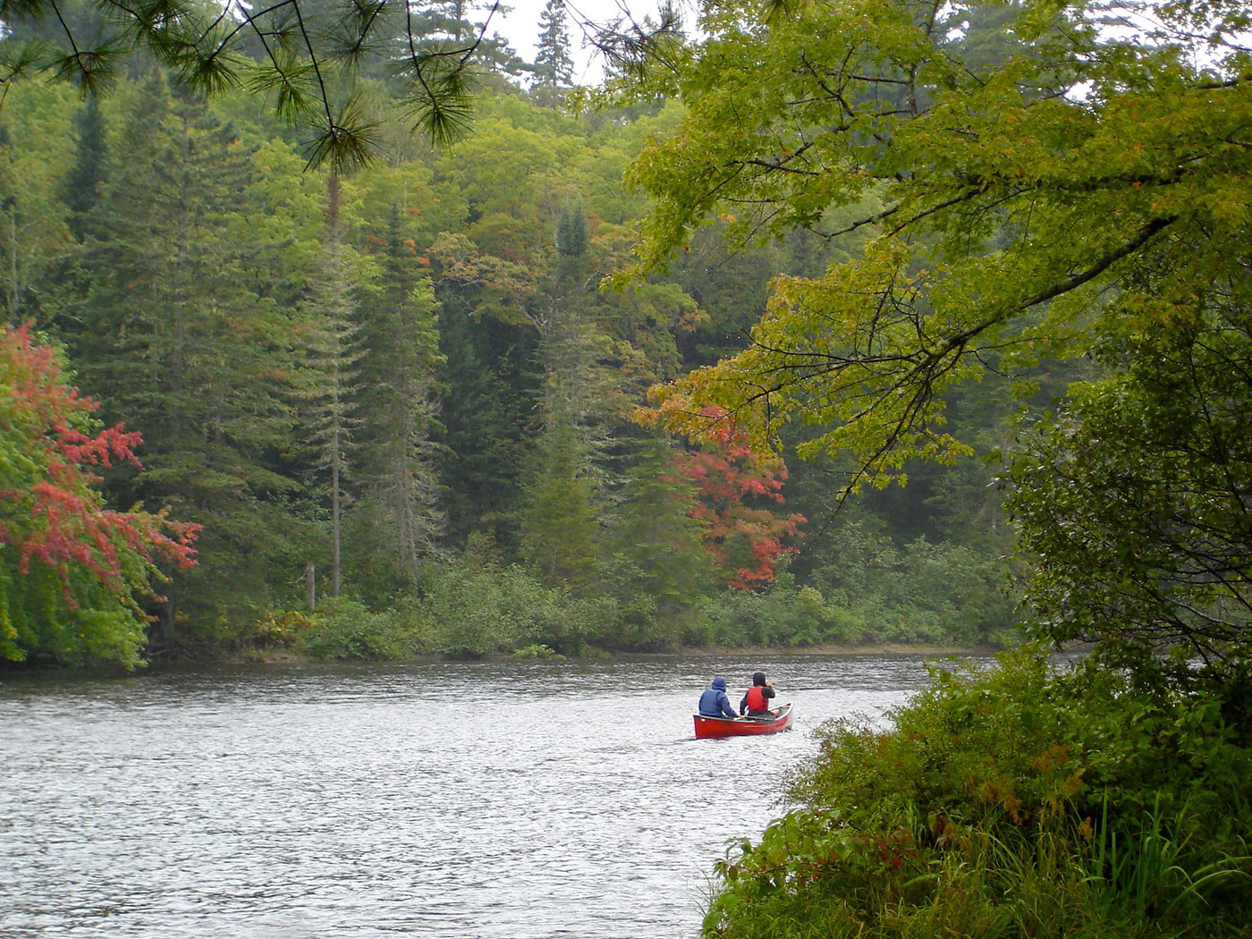 paddling the Penobscot River