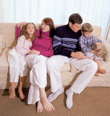 Brominated flame retardants can be found in some home furnishings and upholstery.
