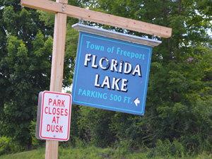 Florida Lake sign