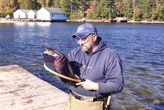 This picture is from Grand Lake Stream last October. I hope we all will protect our natural resources. - Bill M