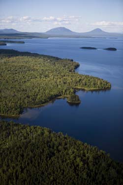 Moosehead Lake in Maine's North Woods.