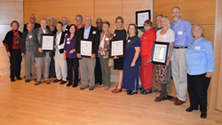 Photo: Tar sands activists with NRCM Board president Tony Owens and NRCM Executive Director Lisa Pohlmann