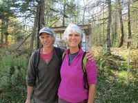 Buck O'Herin of SWLA and me during the hike.