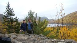 maines north woods hiking