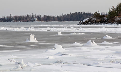 Ice caps North Haven