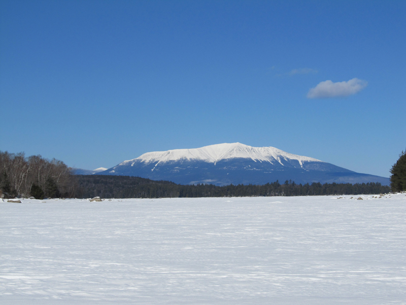 Katahdin from Pemadumcook Lake 