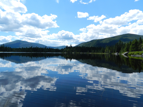 Russell Pond toward North Turner Mountain BSP Kevin Hardwick