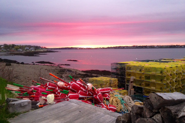 South Harpswell lobstering