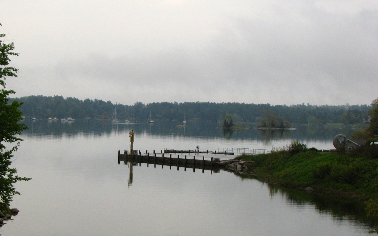 Mill Stream Bridge Blue Hill Harbor