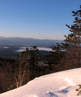 Mahoosucs from Pleasant Mtn RVP