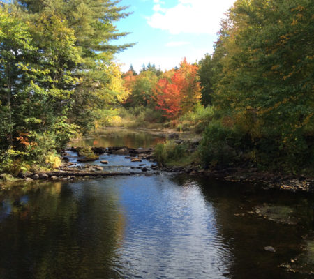 Mattakeunk Stream in East Winn
