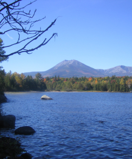katahdin from katahdin lake