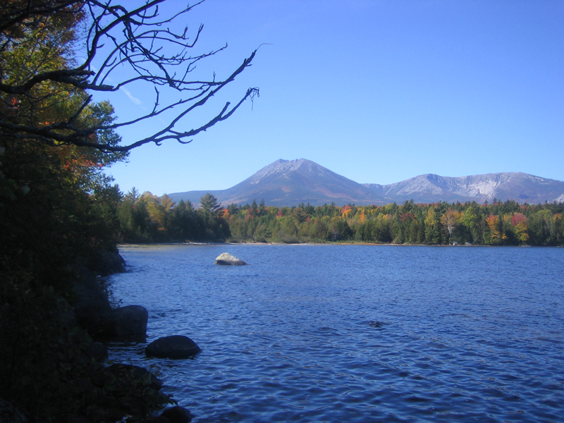 katahdin from katahdin lake