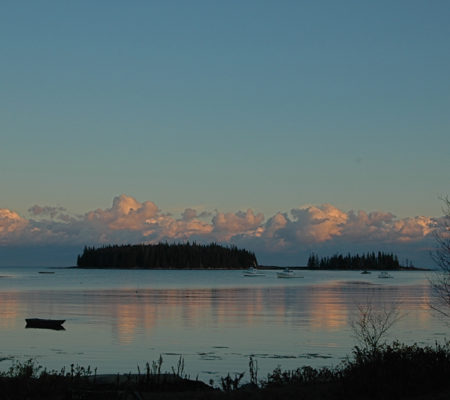 Northern Island reflections Tenants Harbor