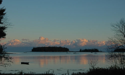 Northern Island reflections Tenants Harbor