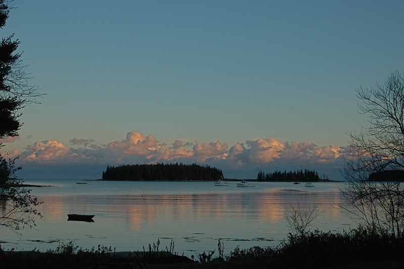 Northern Island reflections Tenants Harbor