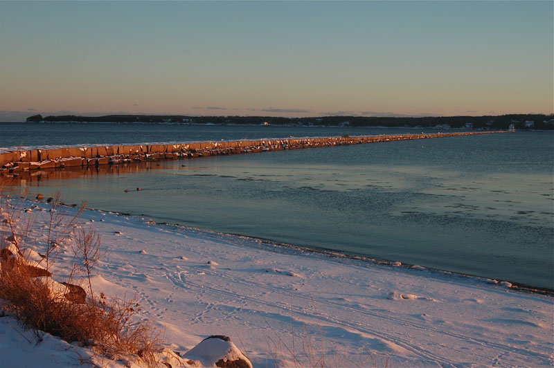 Rockland breakwater