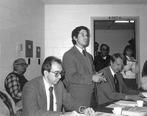 Jerry Bley testifying at Congressional hearing about protection of the Caribou-Speckled Wilderness.