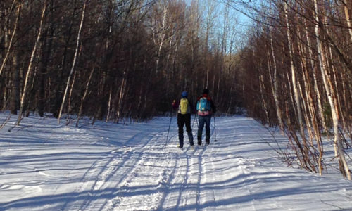 Skiing on the proposed National Park lands