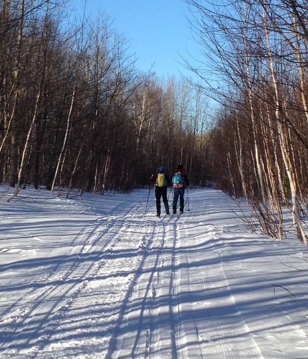 Skiing on the proposed National Park lands