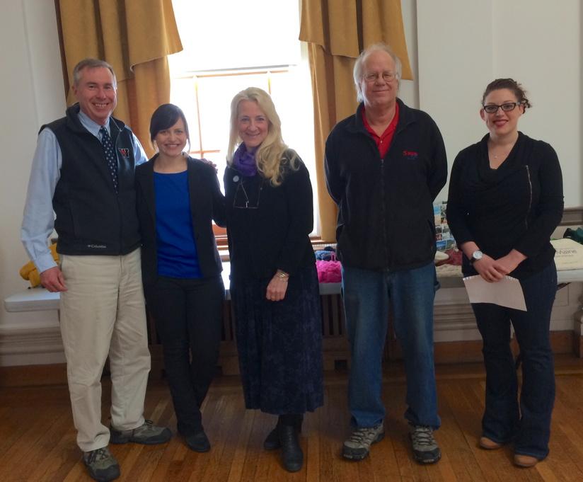 speakers at Portland Bag Ordinance press conference
