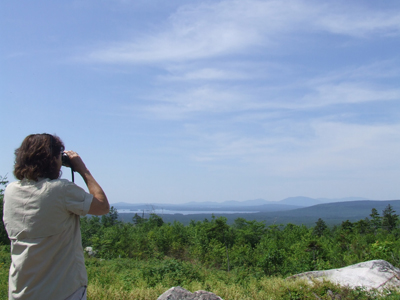 Bird watching on the proposed National Park Lands.