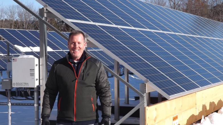 Matt Hancock, co-owner of Mt. Abram