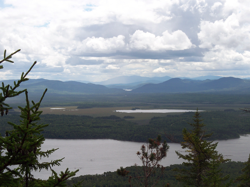 Sally Mt. with Attean Pond in the foreground Greenville2