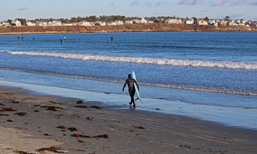 paddle boarding