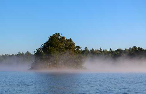 Lake Matagamon at dawn