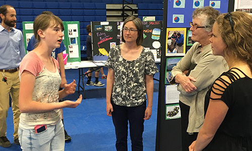 Bath Middle School green crab project