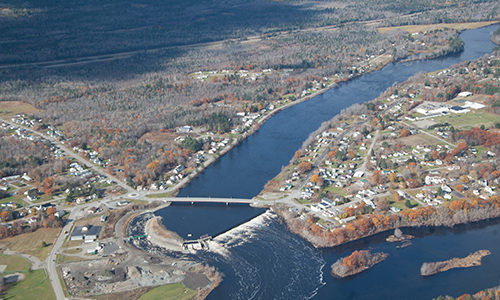 Howland Bypass aerial photo by JRoyte, TNC/Lighthawk