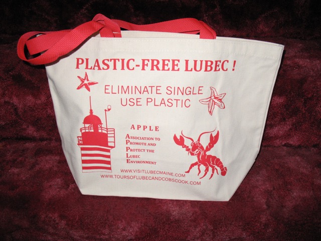 Plastic-free Lubec bag