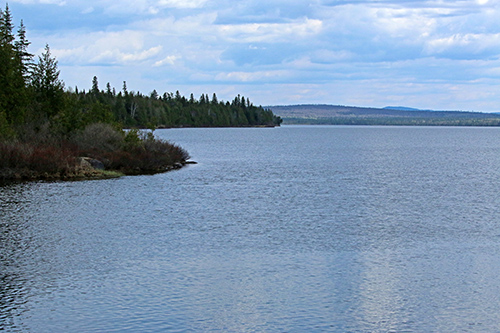 View of Baker Lake