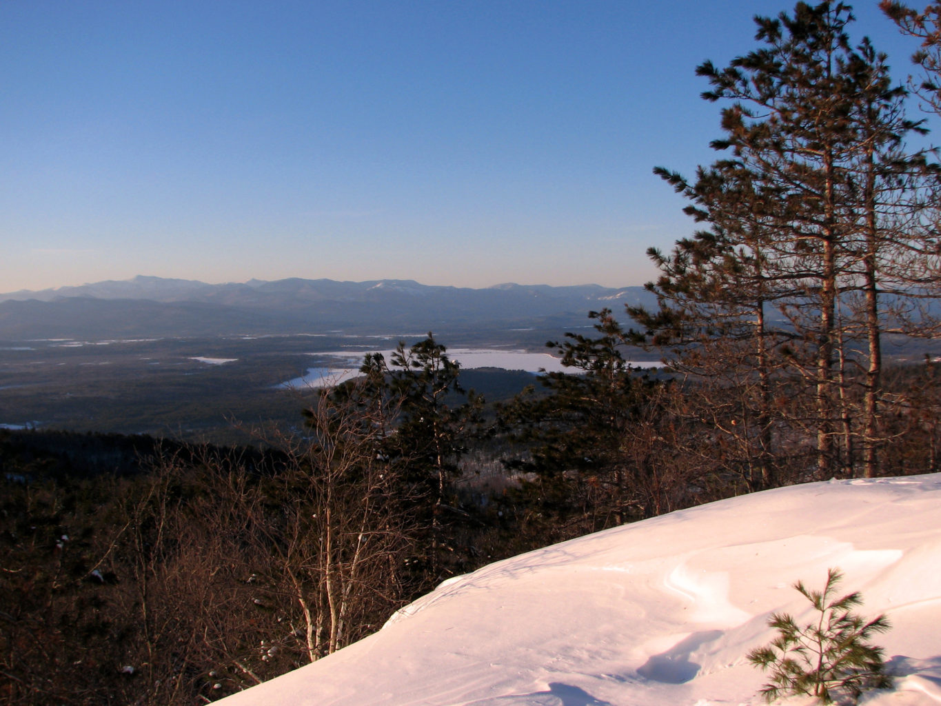 Mahoosucs from Pleasant Mtn RVP
