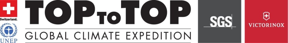 TOPtoTop global climate expedition logo