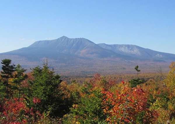 Our view of Katahdin. Photo by Annie Winchester