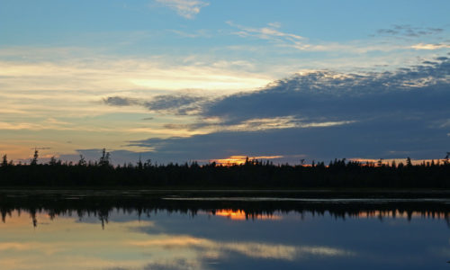 Sunset on the Allagash Wilderness Waterway