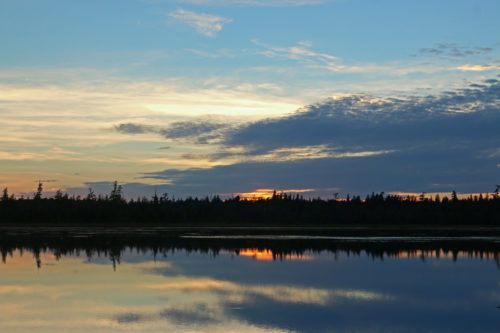 Sunset on the Allagash Wilderness Waterway