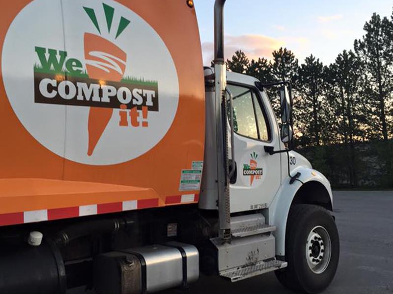 We Compost It truck