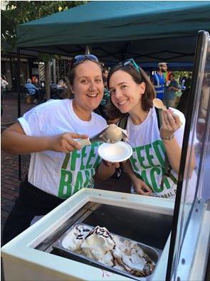 Gelato at Feeding the 5K