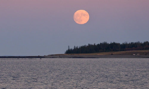 super moon Tenants Harbor