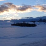 Sunset Over Norridgewock and Mercer