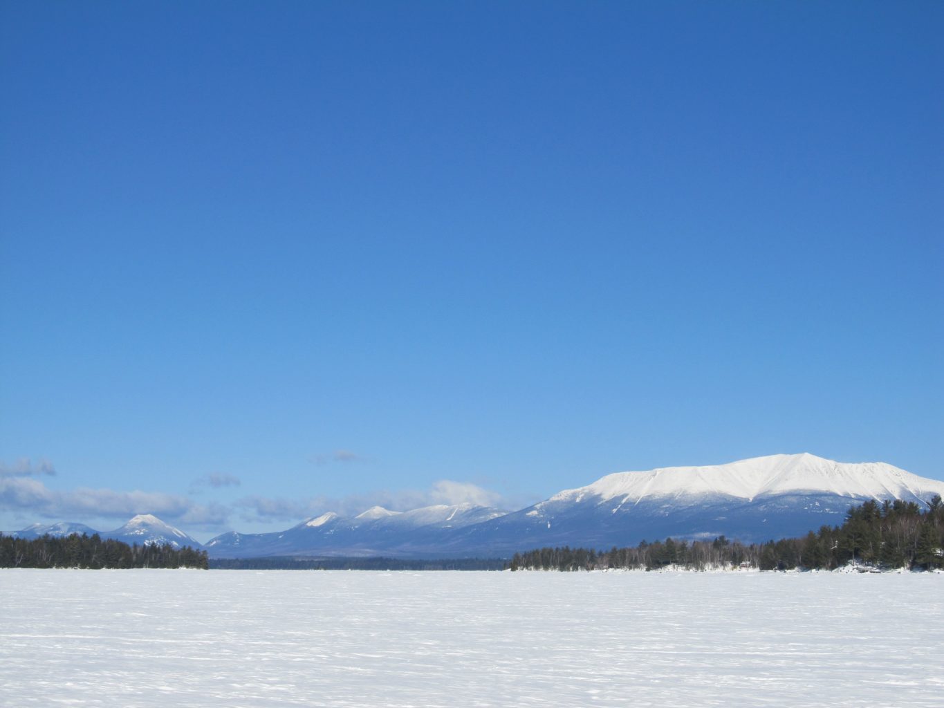 Baxter State Park in February 2017