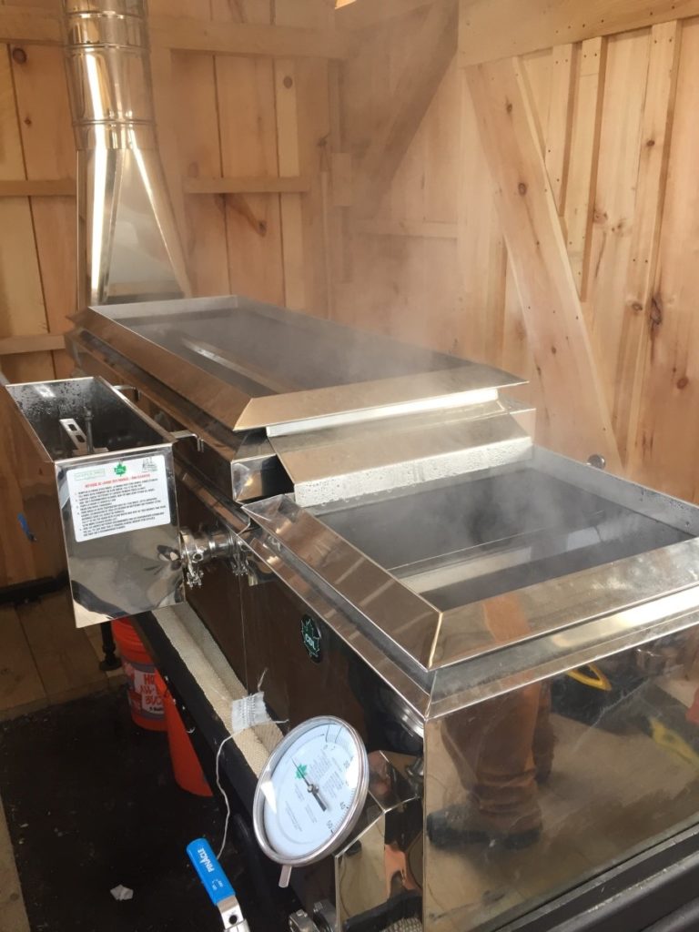 maple syrup evaporator