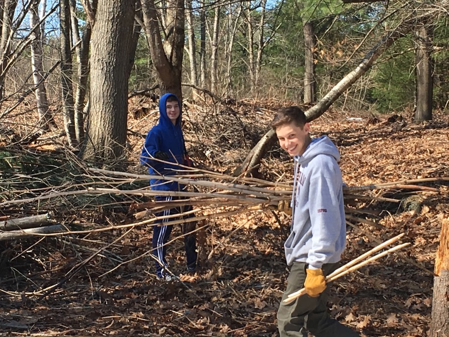 Gorham Middle School students tackle invasive species