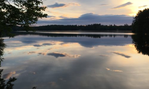 Crystal Lake Gray by Rebecca Hewitt